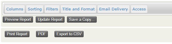 Exporting CiviCRM report